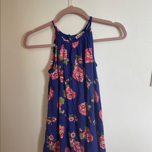 Blue flower dress